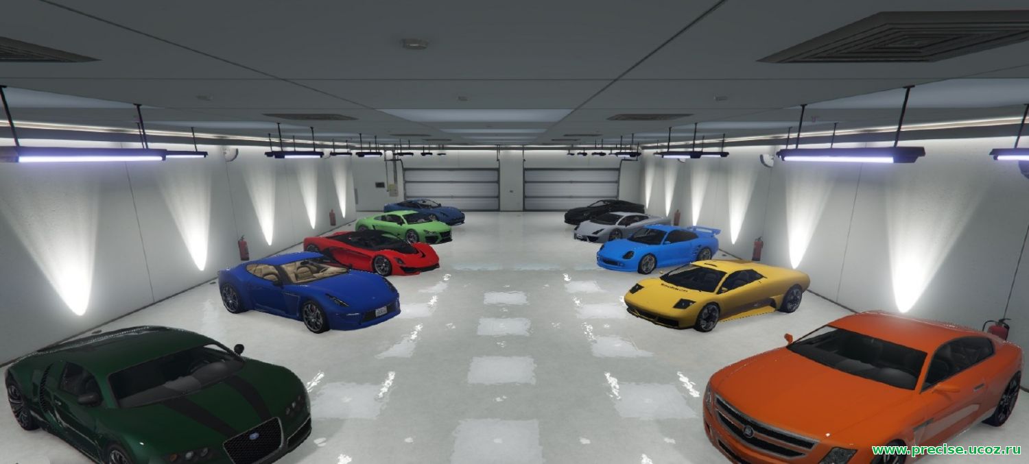 Скрипт Single Player Garage (Гараж в одиночной игре) для GTA 5