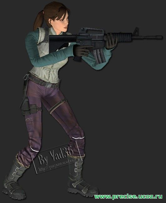 Модель ЛАРЫ КРОФТ для CS:S