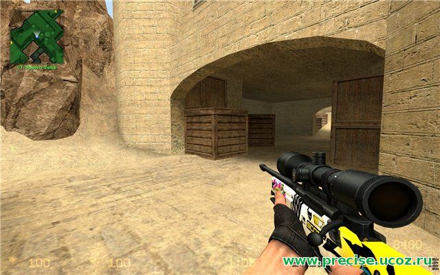 Модель AWP Graffiti q6o для CS:S