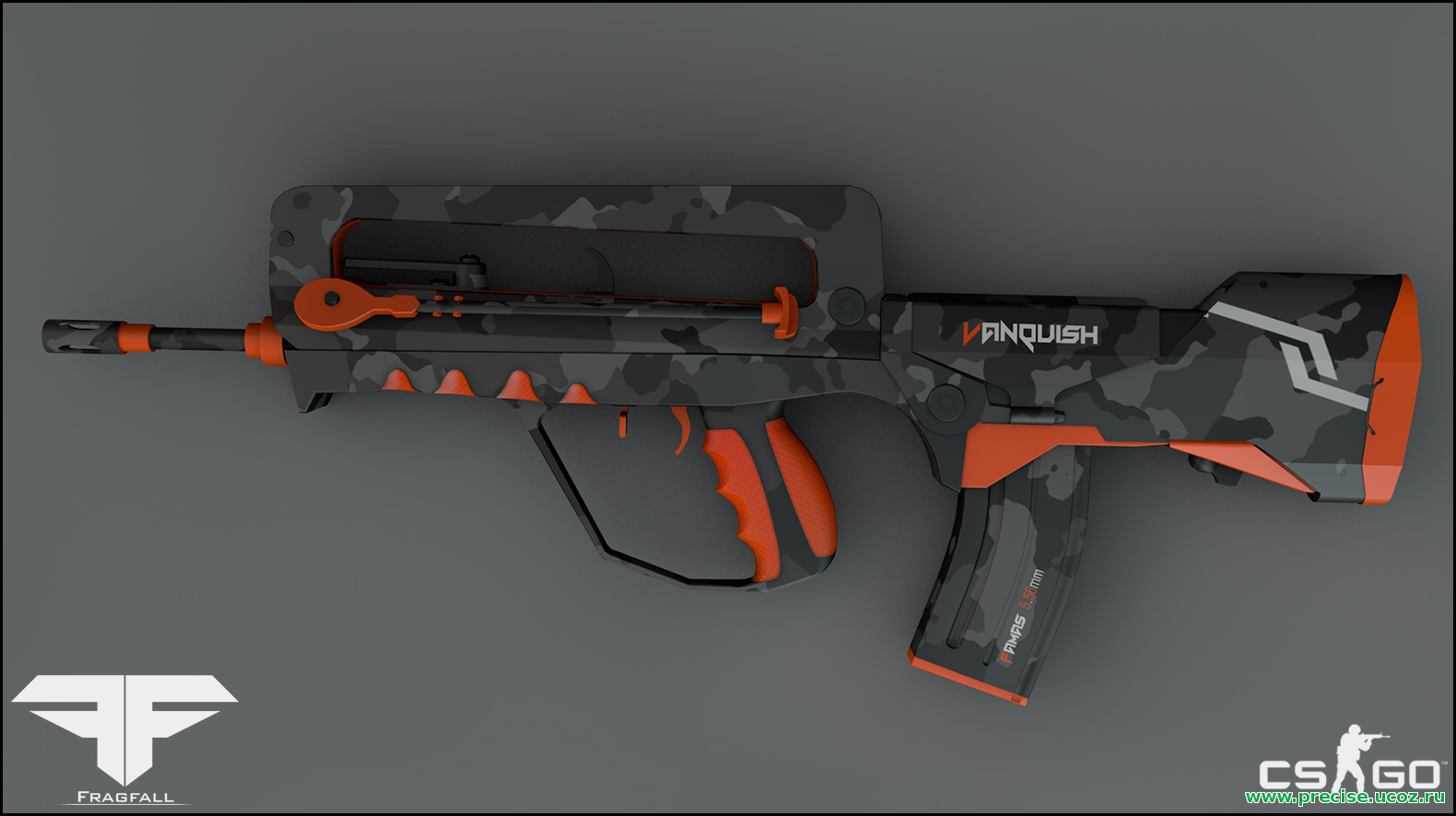 Модель FAMAS | VANQUISH для CS:GO
