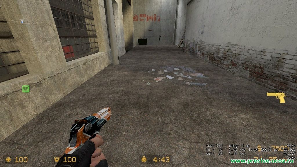 Модель Deagle  Asiimov  (Beta) для CS:S