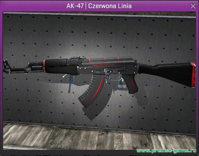 Модель AK-47 Redline для CS:S v34