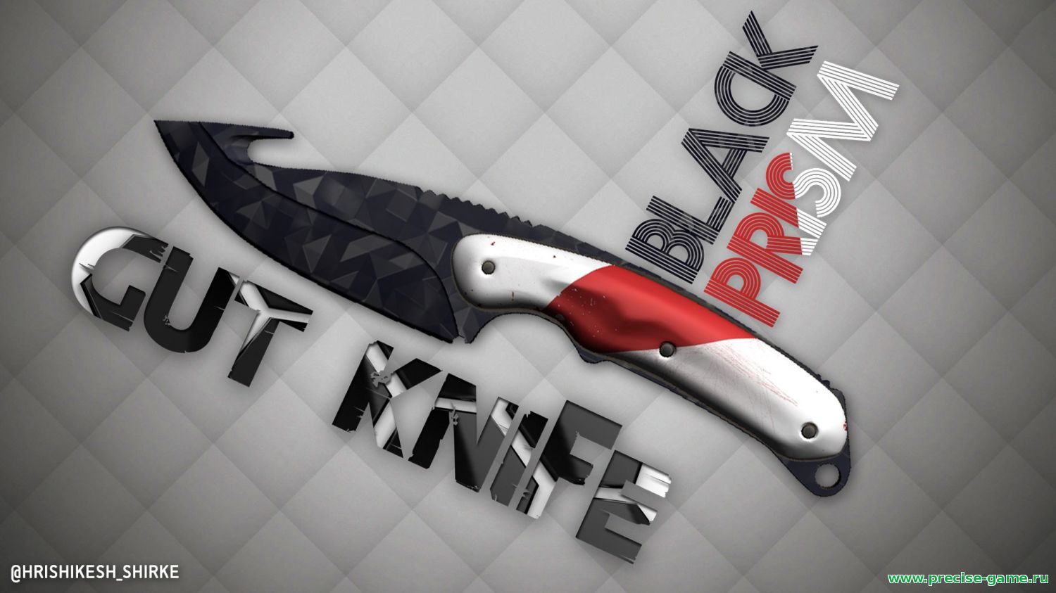 Модель ножа BLACK PRISM для CS:GO