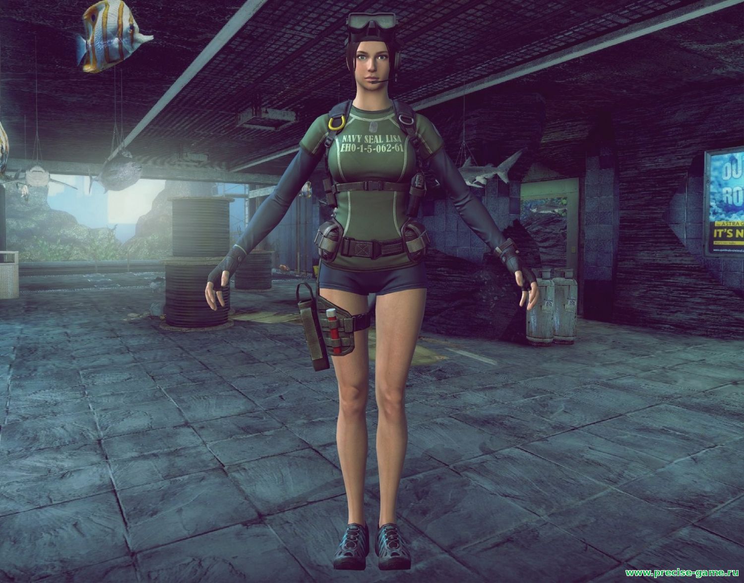Модель "Лиза" из Counter-Strike Online 2 для CS 1.6