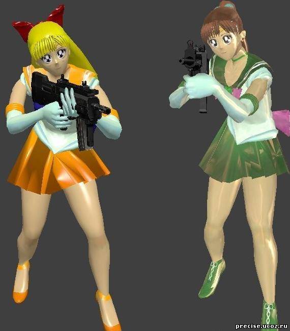 Скин админов Sailor Venus & Sailor Jupiter