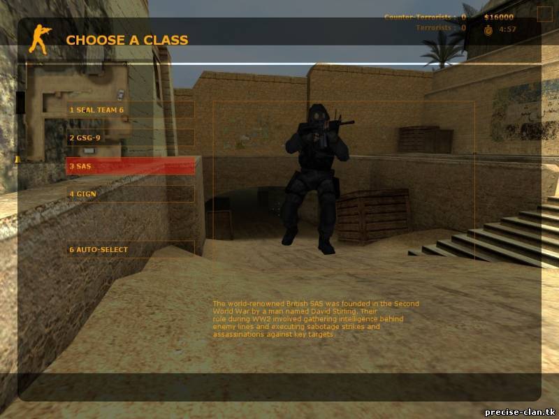 Скачать Gray SAS w/Hoodie бесплатно