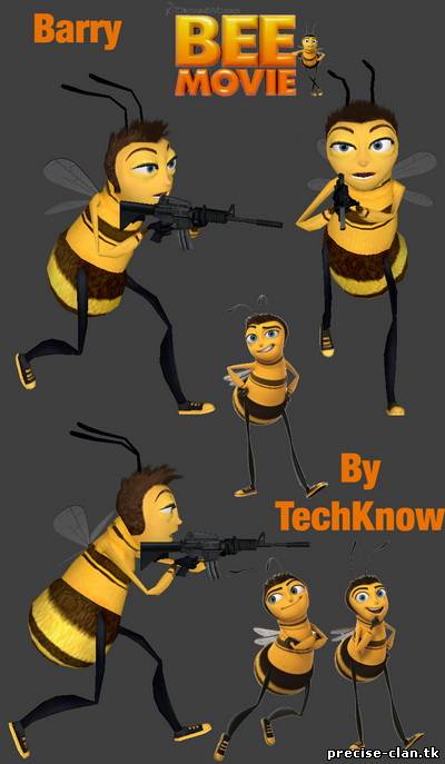 Скин админа- Барри из BeeMovie