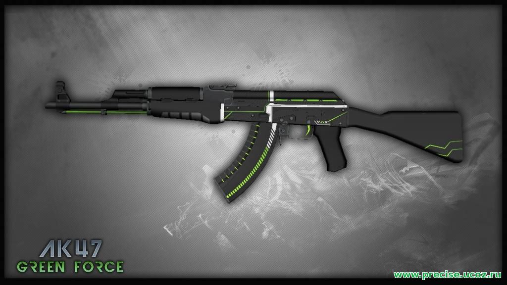 Модель AK-47 (Green Force) для CS:S