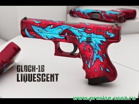 Пистолет glock водяной ver2 для CS:S v34