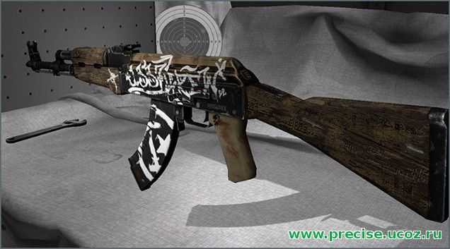 AK47  WASTELAND REBEL (пустырь повстанцев)