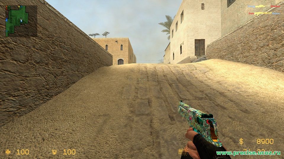 Красочная модель Deagle для CS:S