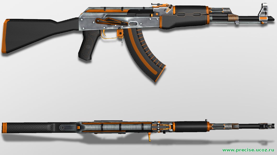 АК-47 C-6 Carbon Edition для CS:GO (Карбоновый)